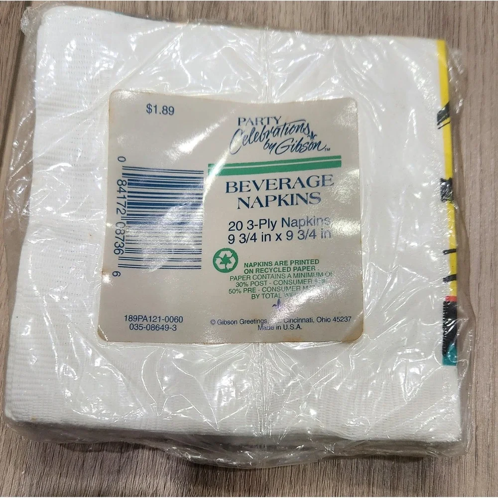 Vintage 90s Jurassic Park Party Supplies Bundle Sealed Plates Napkins Invitation